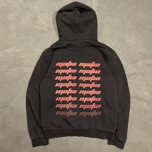 Yeezy Mafia SZN Sweatshirt Mens Small Black Hoodie Casual Designer Logo
